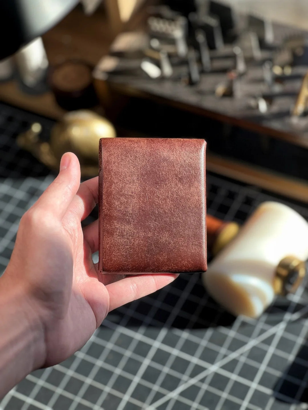 Handmade Nemos leather wallet