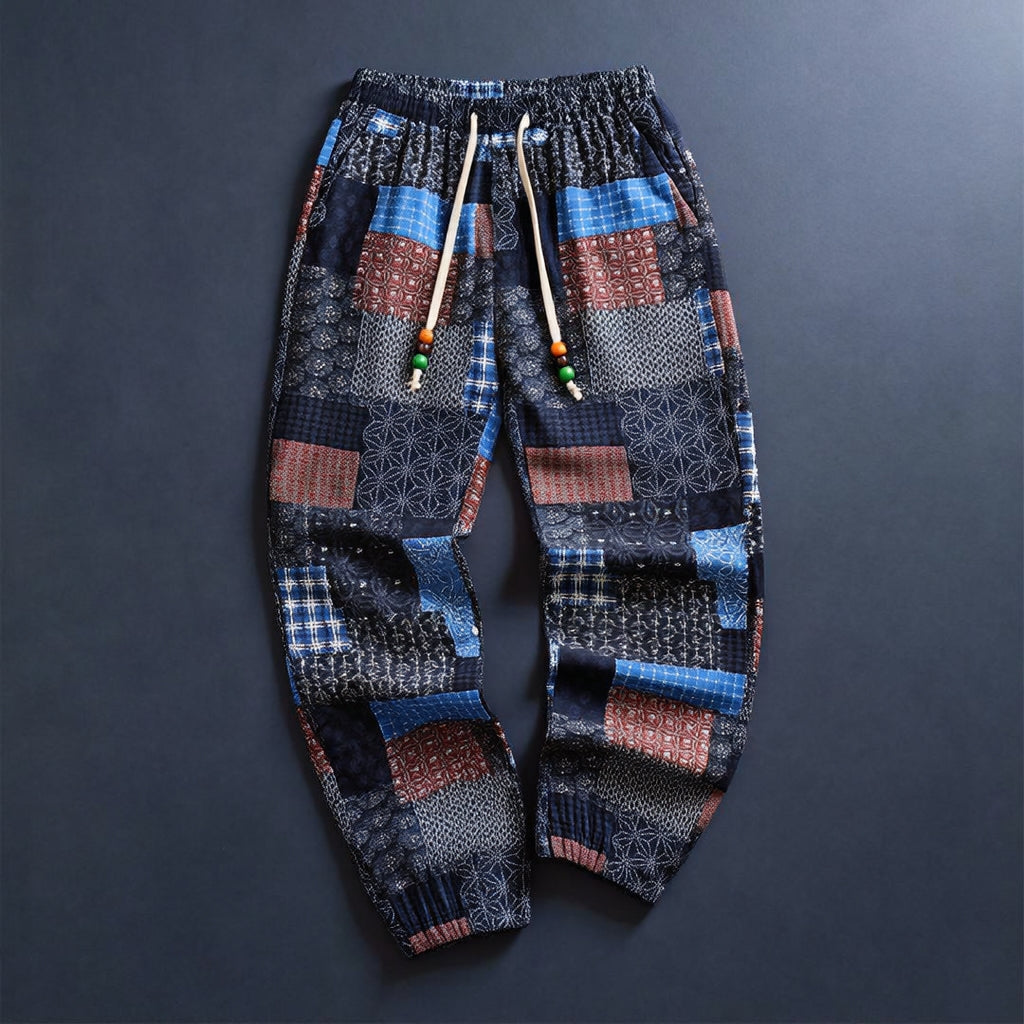 Brown Japan pants The "Mito" trousers are handcrafted