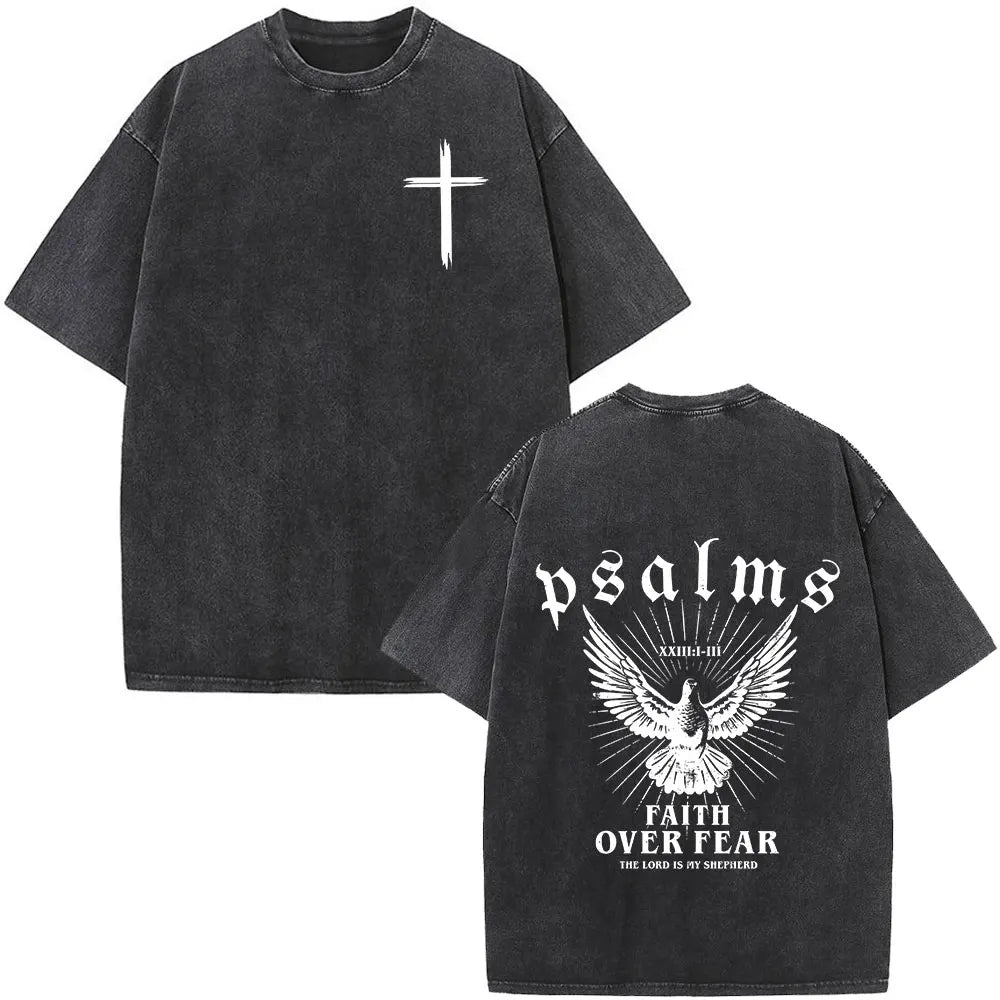 Christian Jesus Faith oversize tee