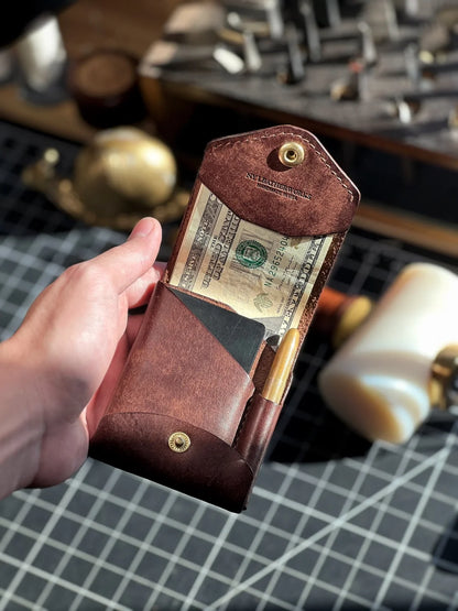Handmade Nemos leather wallet