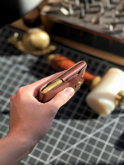 Handmade Nemos leather wallet