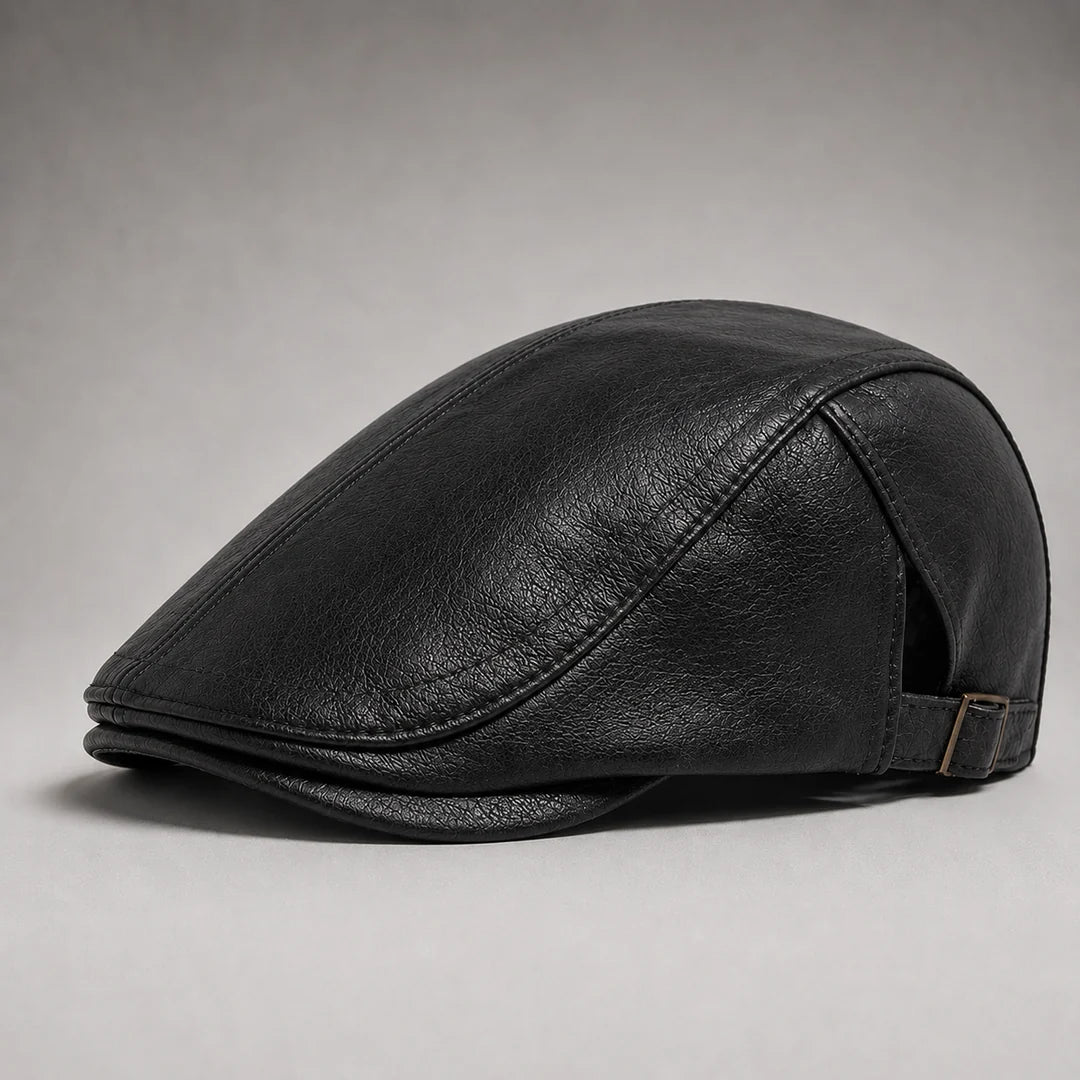 Hawthorne Leather Driving Cap