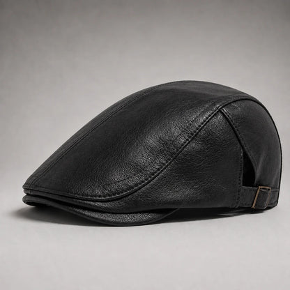 Hawthorne Leather Driving Cap
