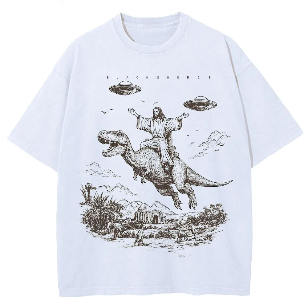 Dinosaur oversize tee