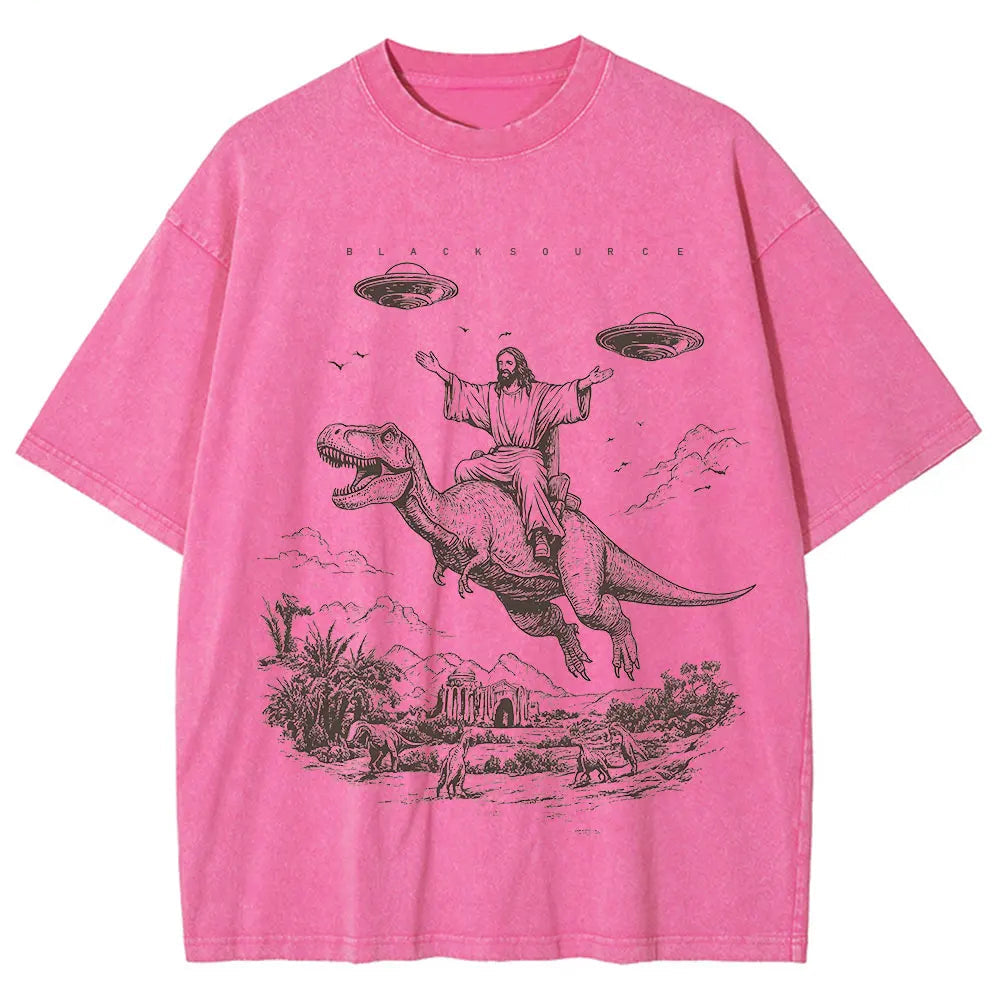 Dinosaur oversize tee