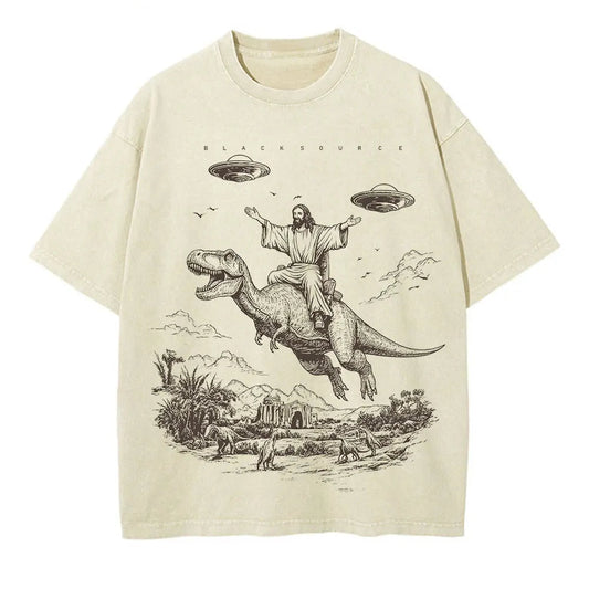 Dinosaur oversize tee