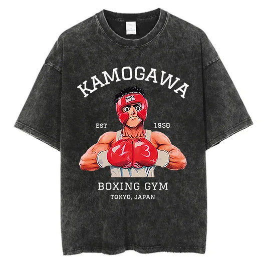 Hajime No Ippo Kamogawa oversize tee