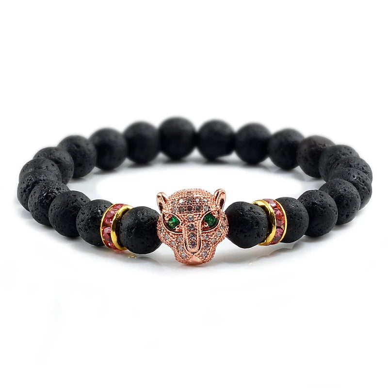 Black Lava & Leopard Head — Raw Natural Energy