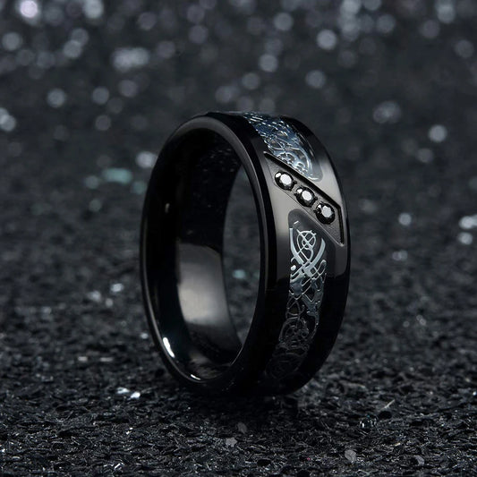 Celtic Dragon rings