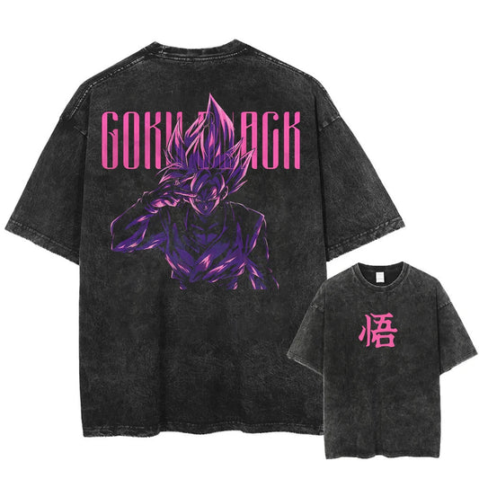 Goku back oversize tee