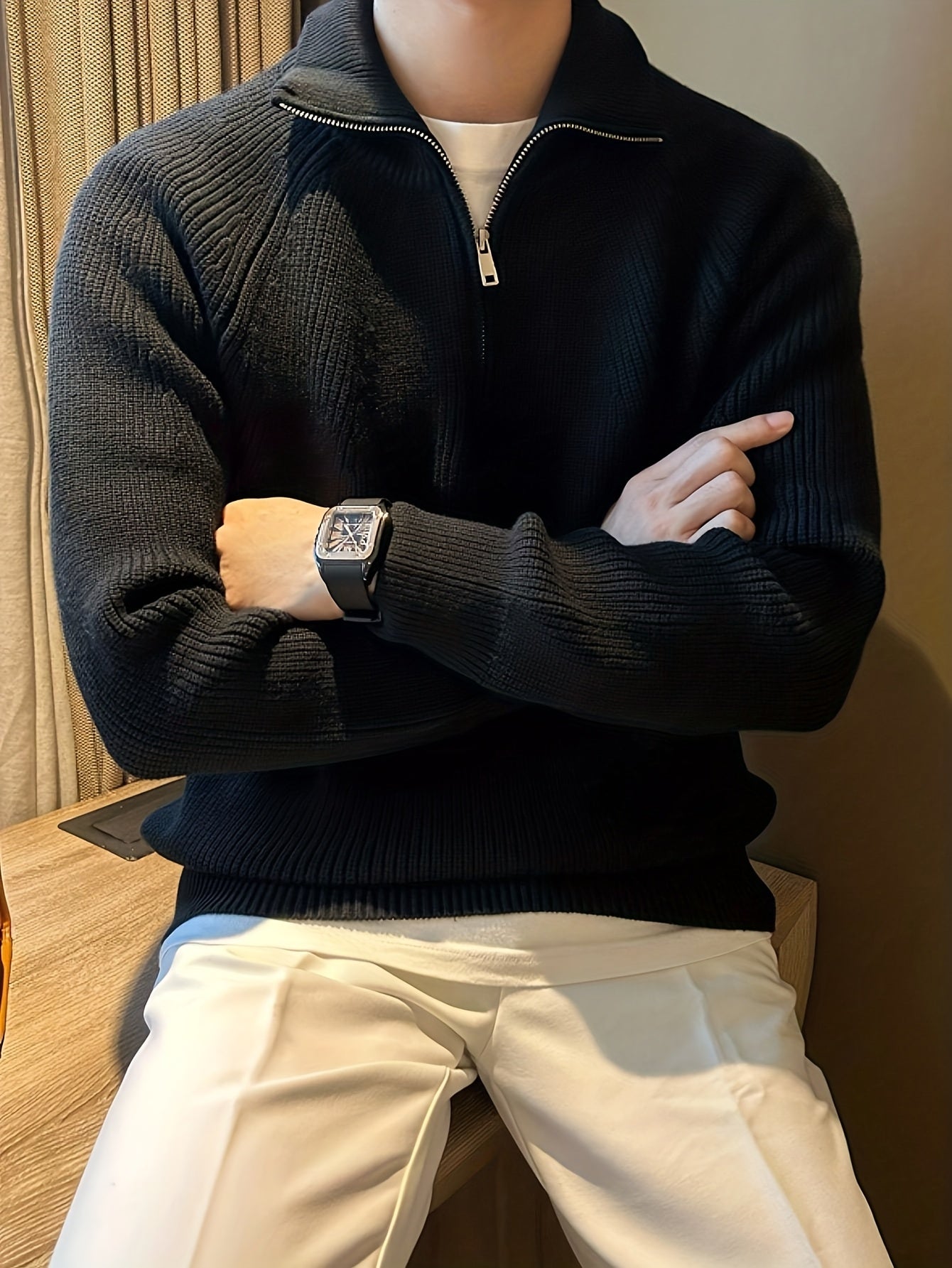 Oscar | Premium Quarter Zip Sweatshirt