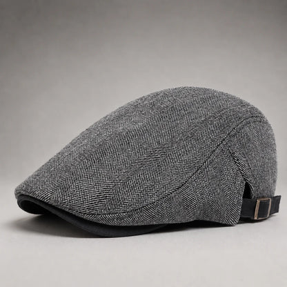 Windsor Herringbone Driving Cap