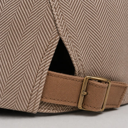 Windsor Herringbone Driving Cap