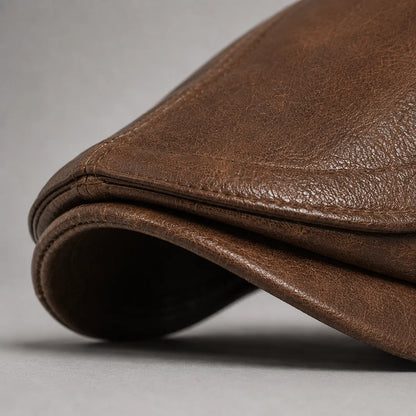 Hawthorne Leather Driving Cap