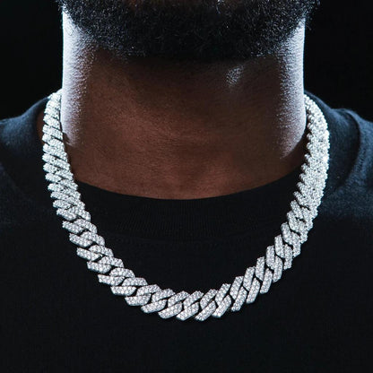 FREE 14MM ICED PRONG CUBAN CHAIN
