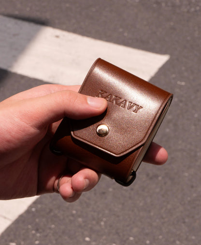 Handcrafted Slim Leather Wallet – Minimalist Cash Wrap