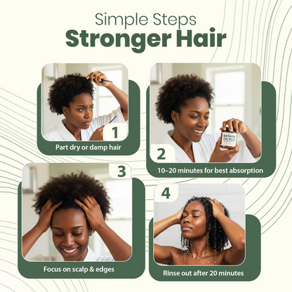 Pure Handmade Batana Oil – Authentic Scalp Care & Deep Hair Nutrition