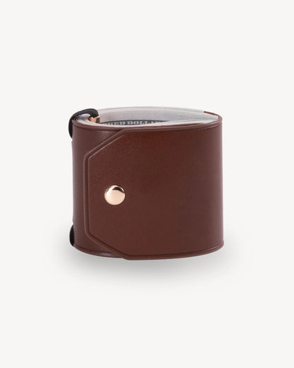 Handcrafted Slim Leather Wallet – Minimalist Cash Wrap